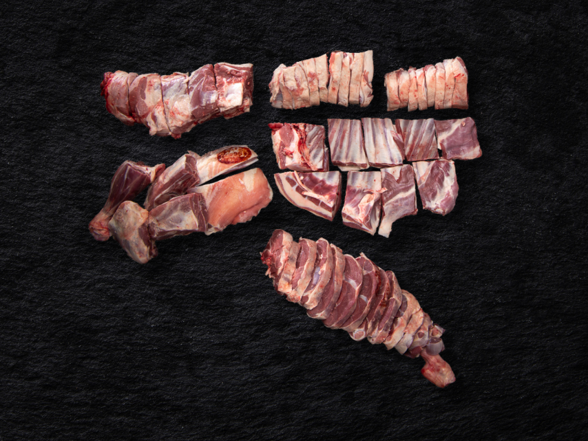 VSS lam half gezaagd (11 kg.)